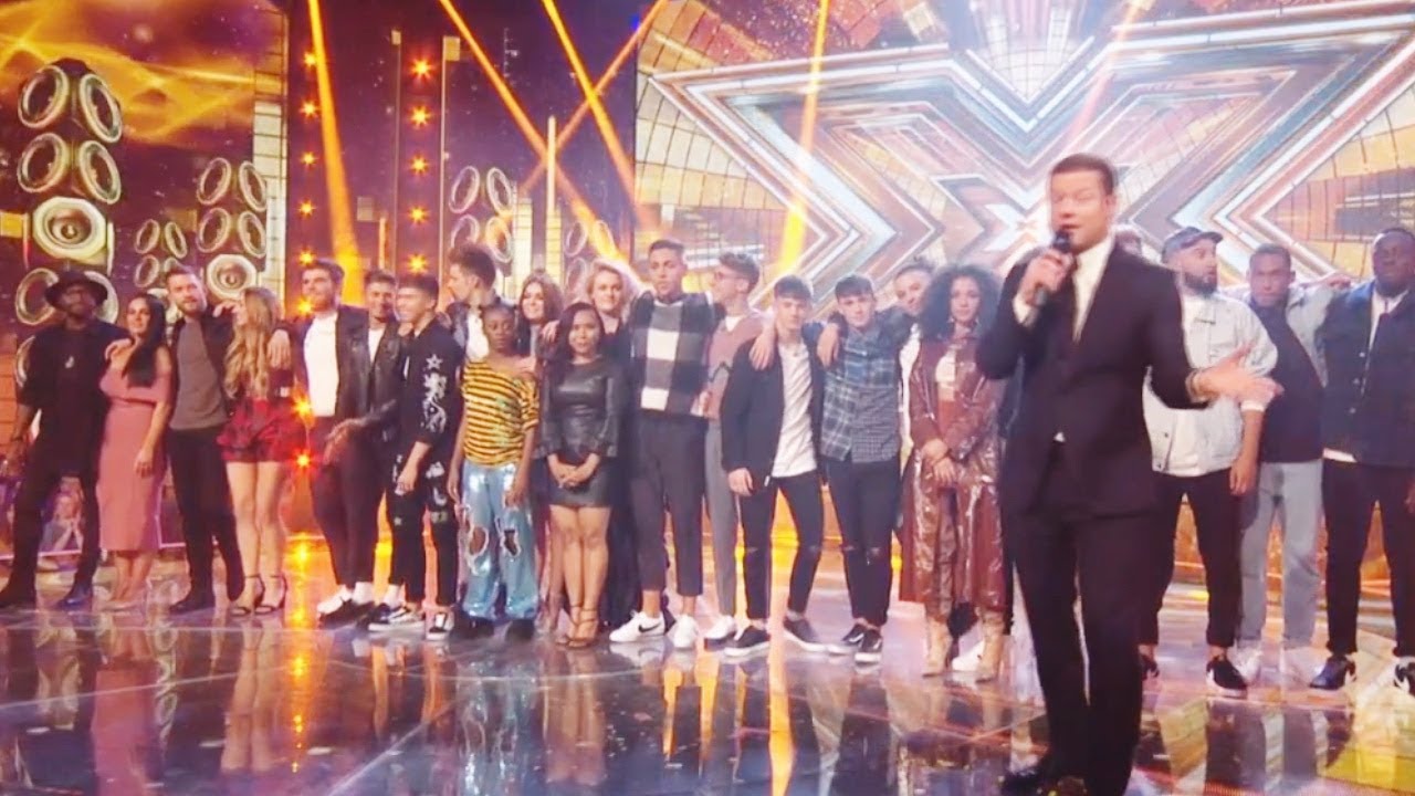 X Factor UK 2017 Intro Live Show Simon Cowell is Missing -Finalists & Wildcards Oct 28, 2017