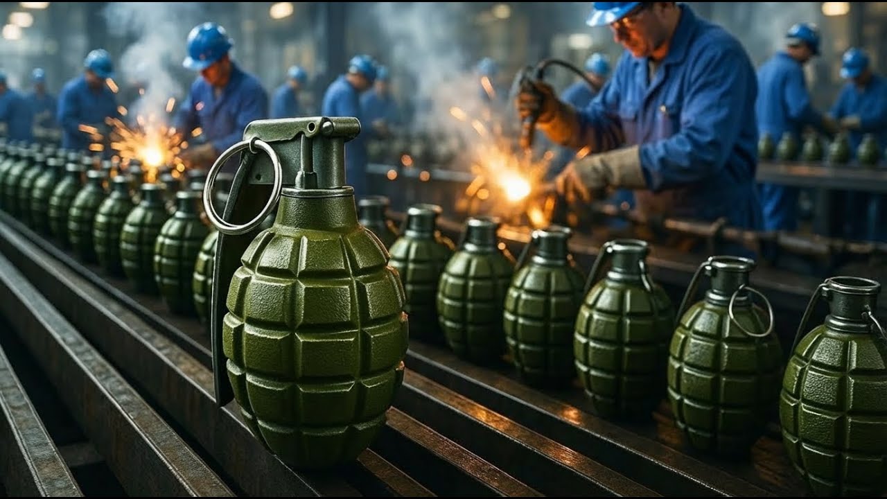 Inside the Coolest Hand Grenade Factory Ever Built