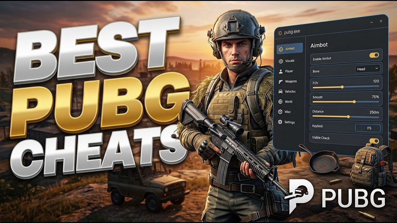 BEST PUBG Cheat 2026 / AutoAim + ESP + MinimapScanner / Premium Loader PC