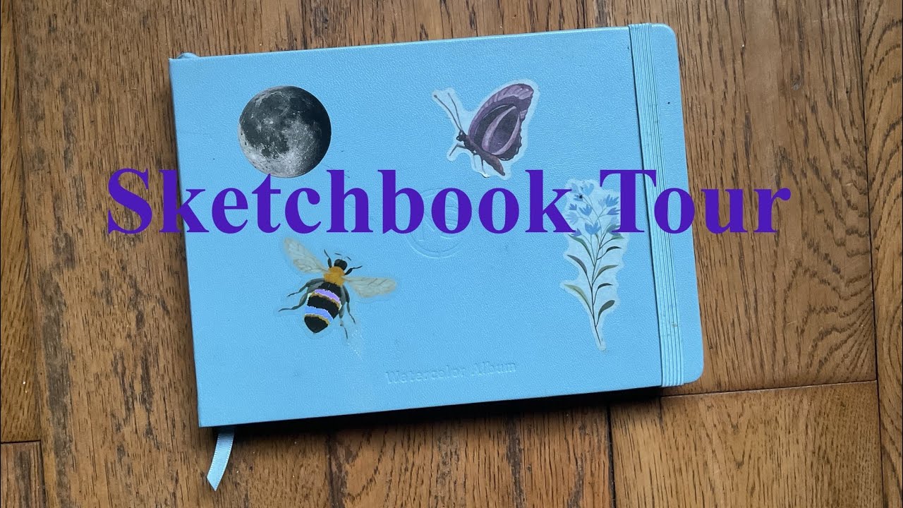 Sketchbook tour✏️✍️🎨🖌️🖼️