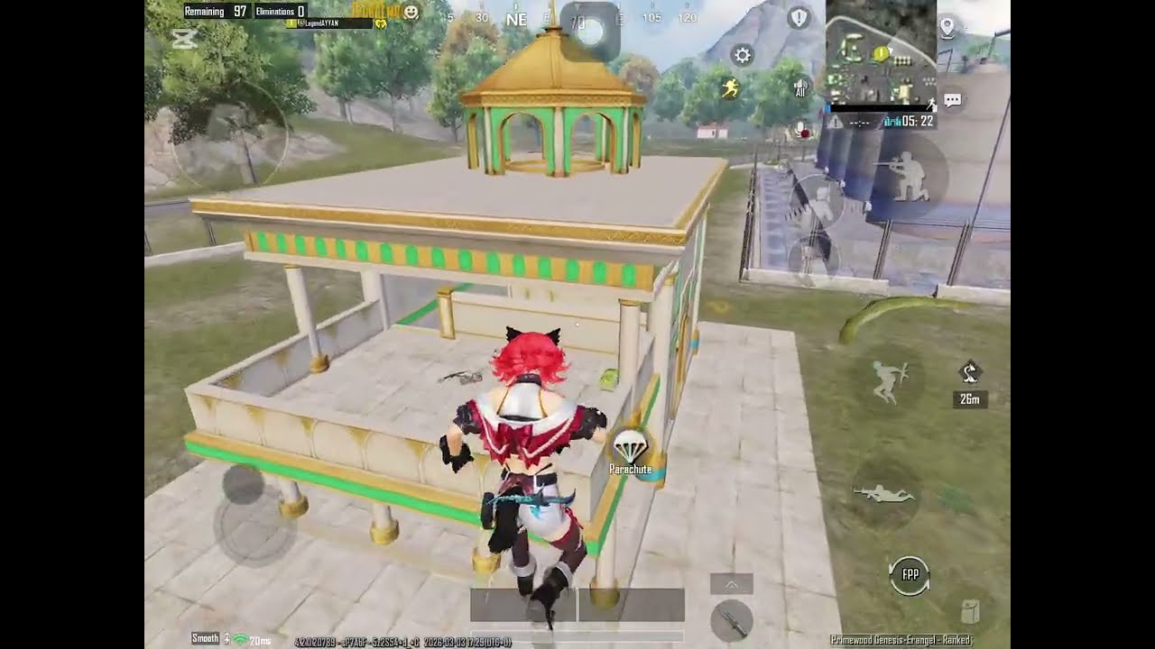I switched the role of long range and  shot range weapon