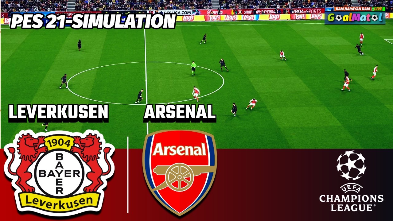 LEVERKUSEN vs ARSENAL 😱 | CHAMPIONS LEAGUE  | PES 21 SIMULATION