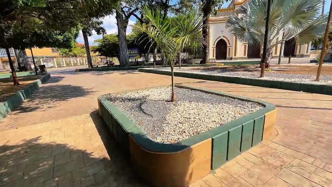 Plaza Bolivar de Tinaquillo. 