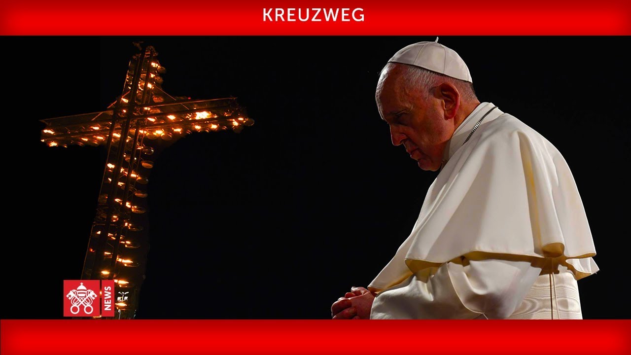 Kreuzweg 10 April 2020 Papst Franziskus