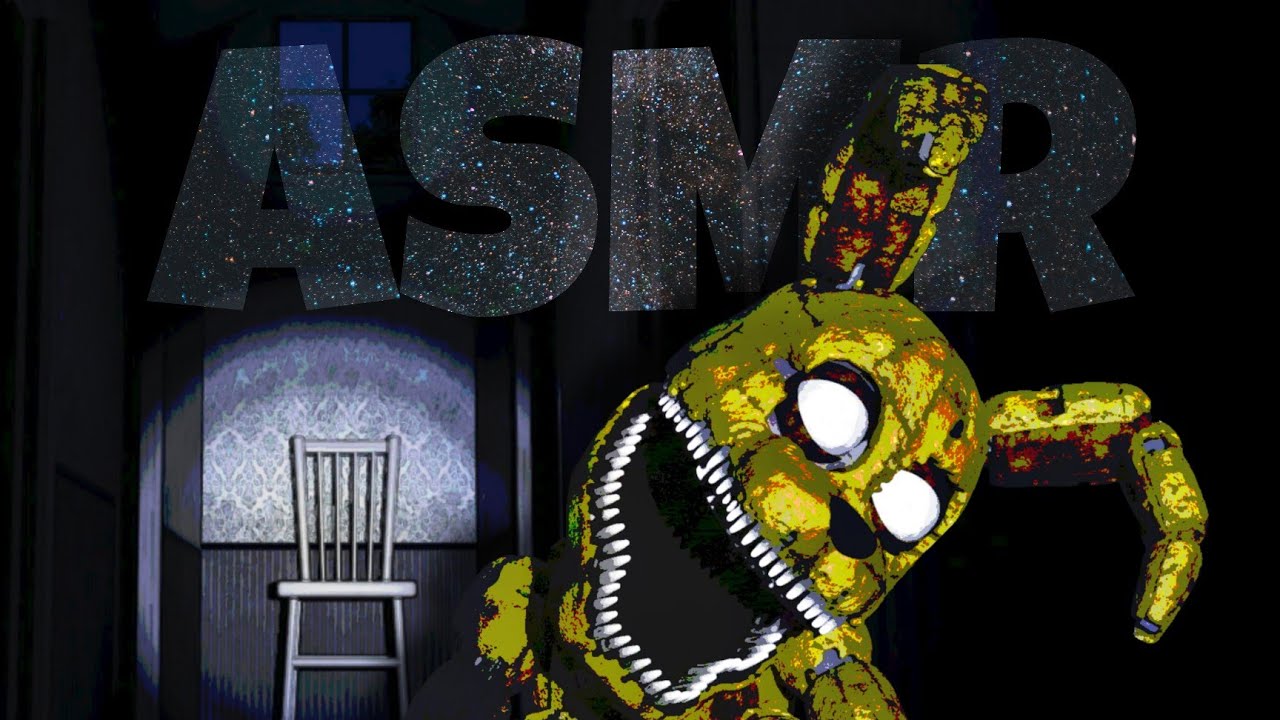ASMR Plushtrap te hace dormir 💤 Roleplay / mouth sounds, tapping, susurros 