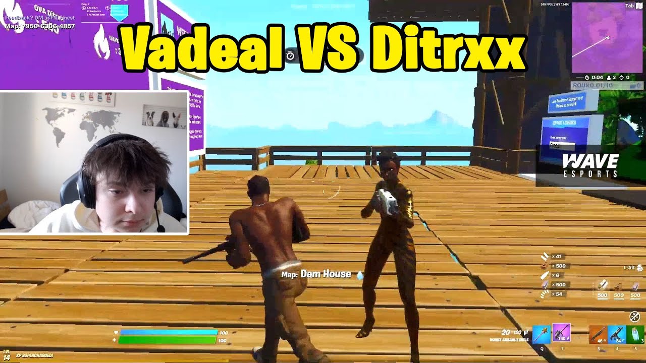 Vadeal VS Ditrxx 1v1 Realistic PvP!