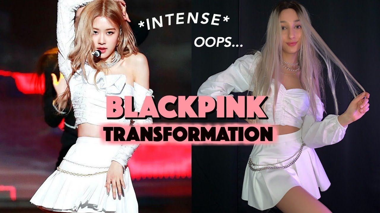 turning my self into a K-POP star...