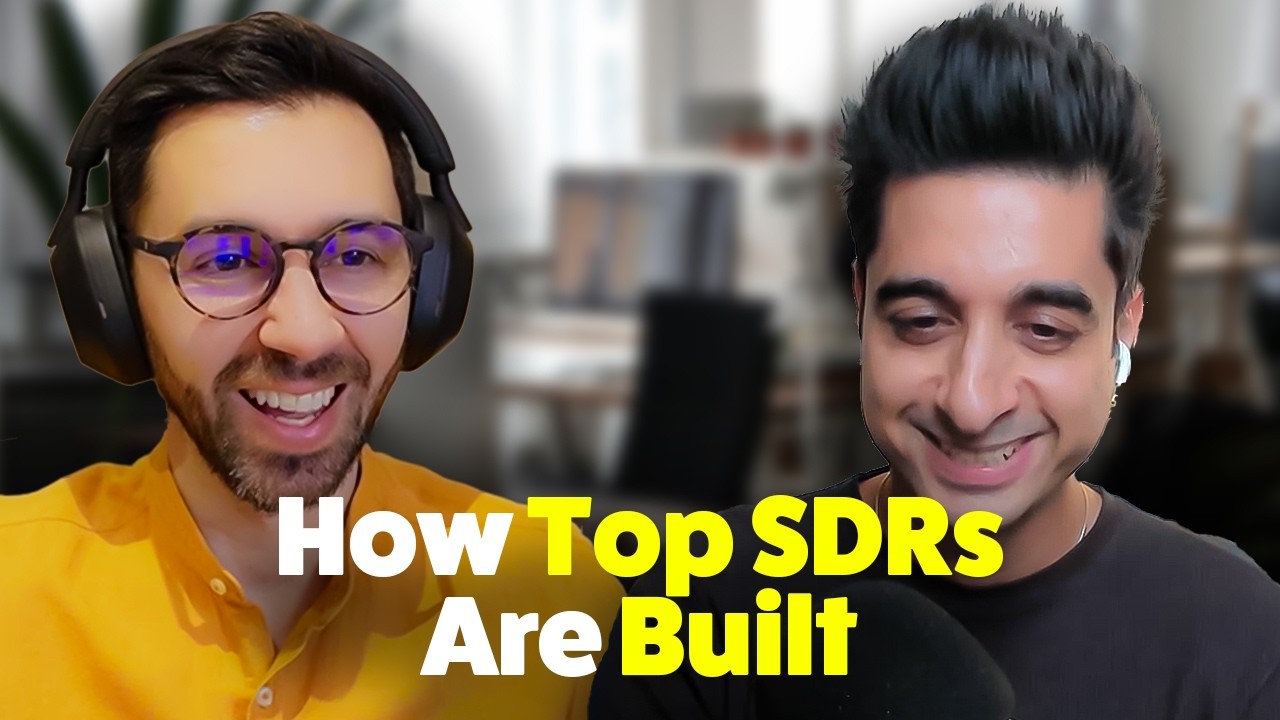 How Top SDRs Are Built | Rahul Wadhwa