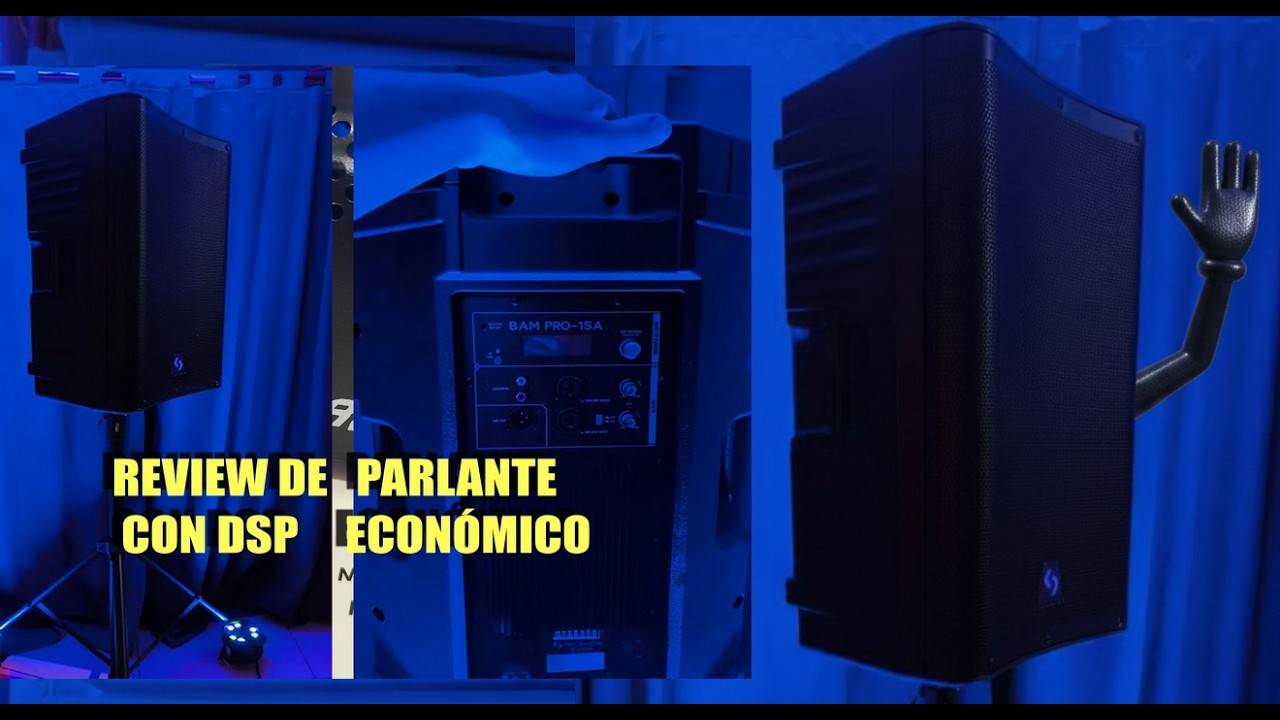 REVIEW PARLANTE CON DSP /15 PULGADAS/500 RMS /PRECIO CALIDAD/ARGENTINA 🙆🏻🙆🏻🙂🇦🇷2026 
