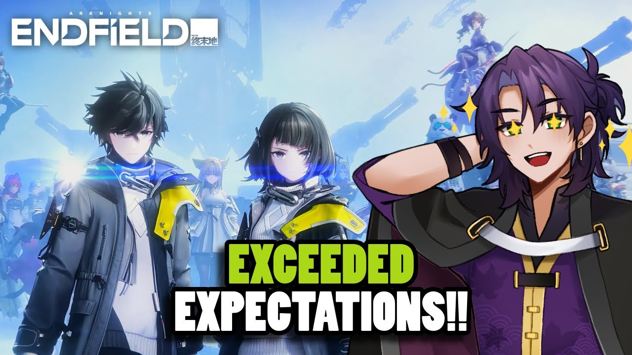 I NEVER felt as HYPED as I did reacting to the Arknights Endfield Release Broadcast !