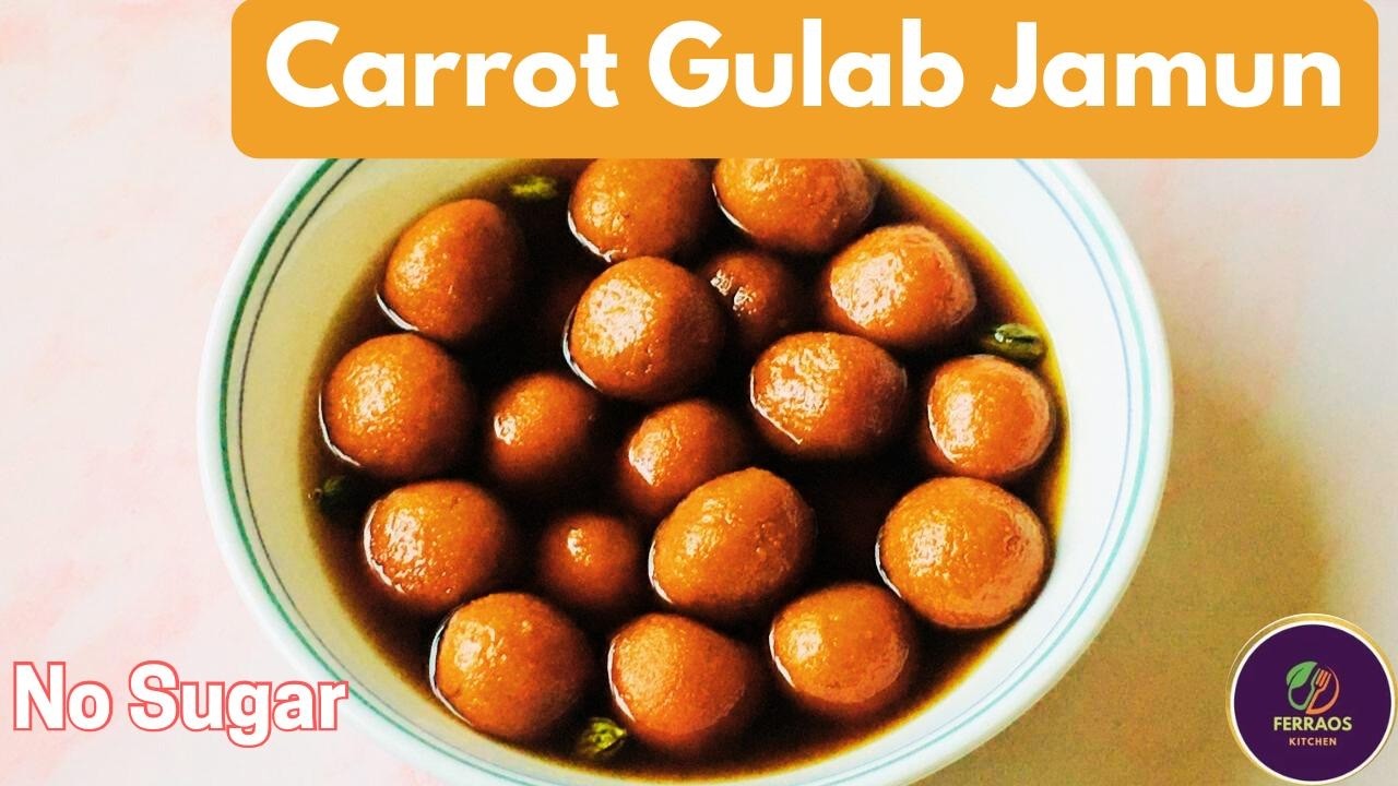 Gajar Ke Soft & Juicy Gulab Jamun | Gajar Ke Rasgulle With Jaggery |Carrot Recipe