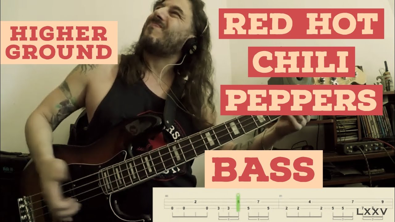 HIGHER GROUND BASS with TABS RHCP