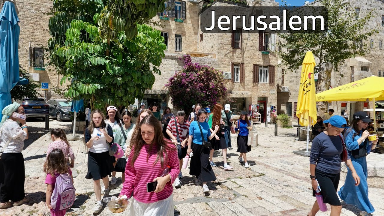 Jerusalem from Jaffa Gate to New Gate through the Old City. 19 July.