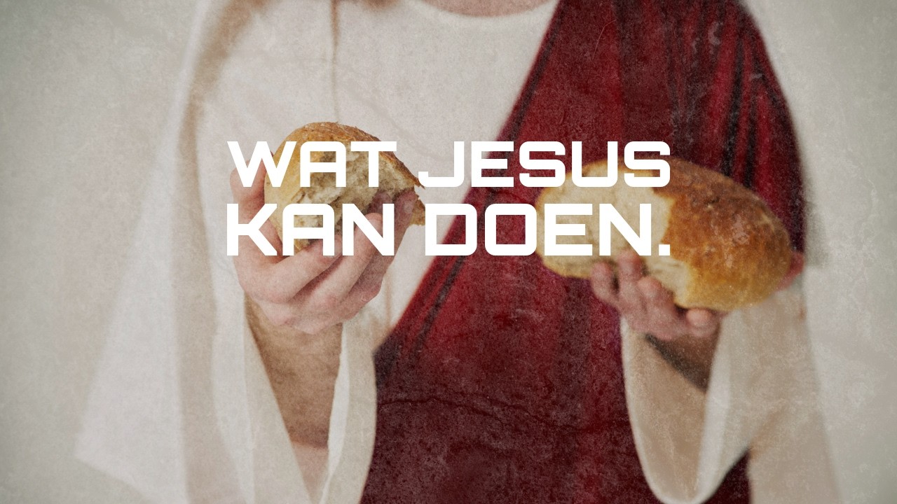 Pastoor Michael: Wat Jesus kan doen.