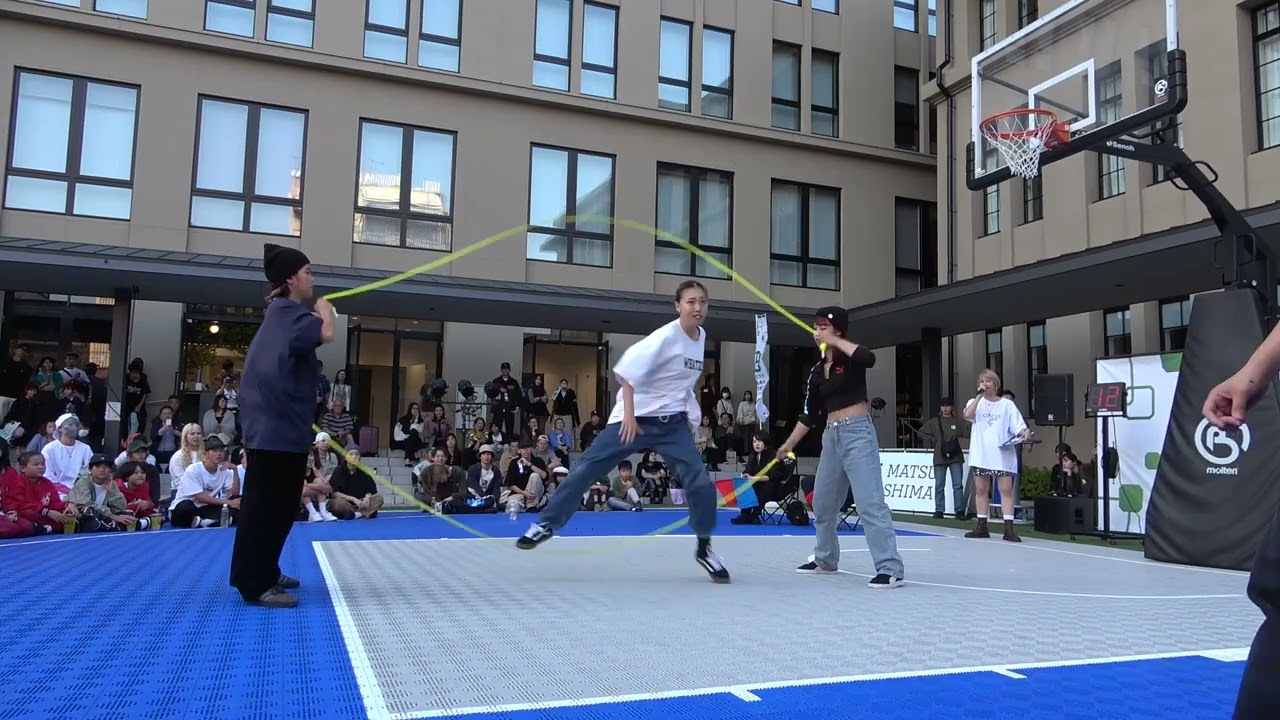 【 hinazo vs 奏 】DOUBLE DUTCH ONE'S 2023 2024 SCENE1 WOMEN'S SEMIFINAL