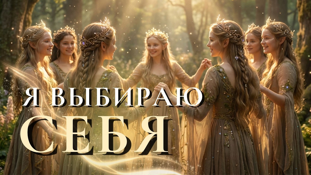Я выбираю себя ✨ | Песня-Аффирмация Самоценности и Внутренней Силы • 528 Гц