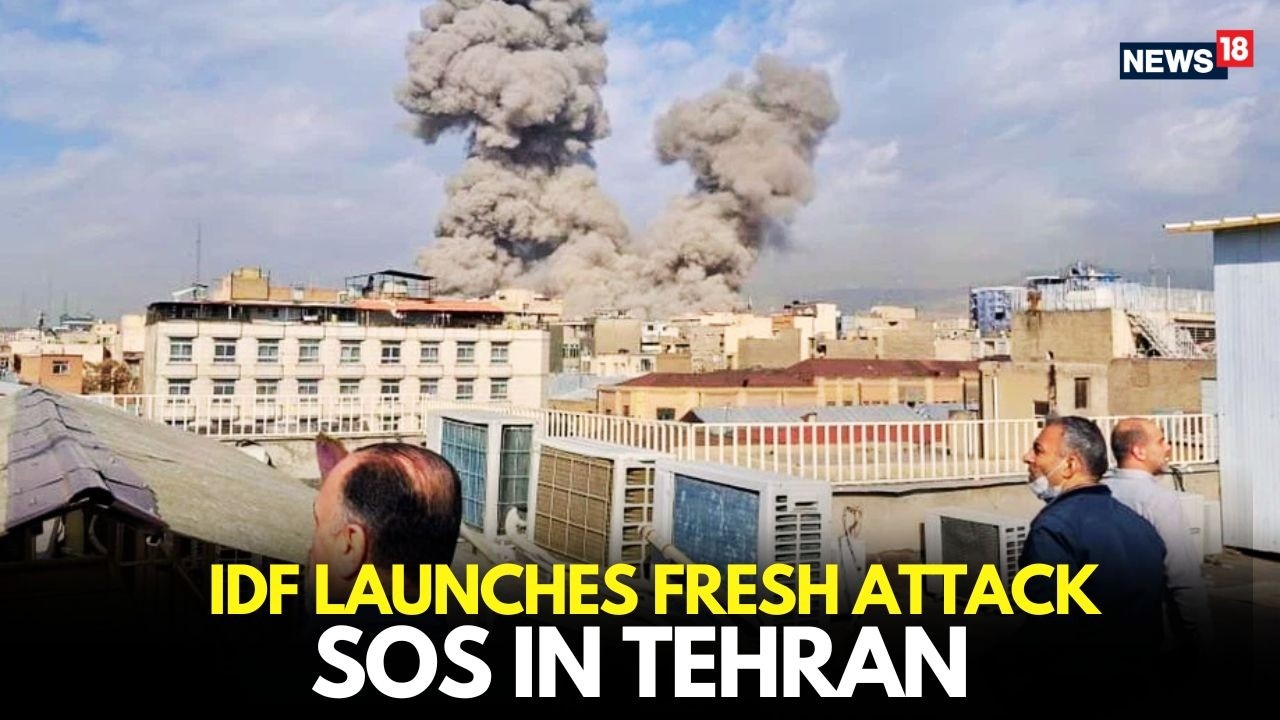 IDF LAUNCHES FRESH ATTACK on IRAN | Smoke & Explosions ROCK Tehran SOS Urgent Alerts | LIVE-N18G