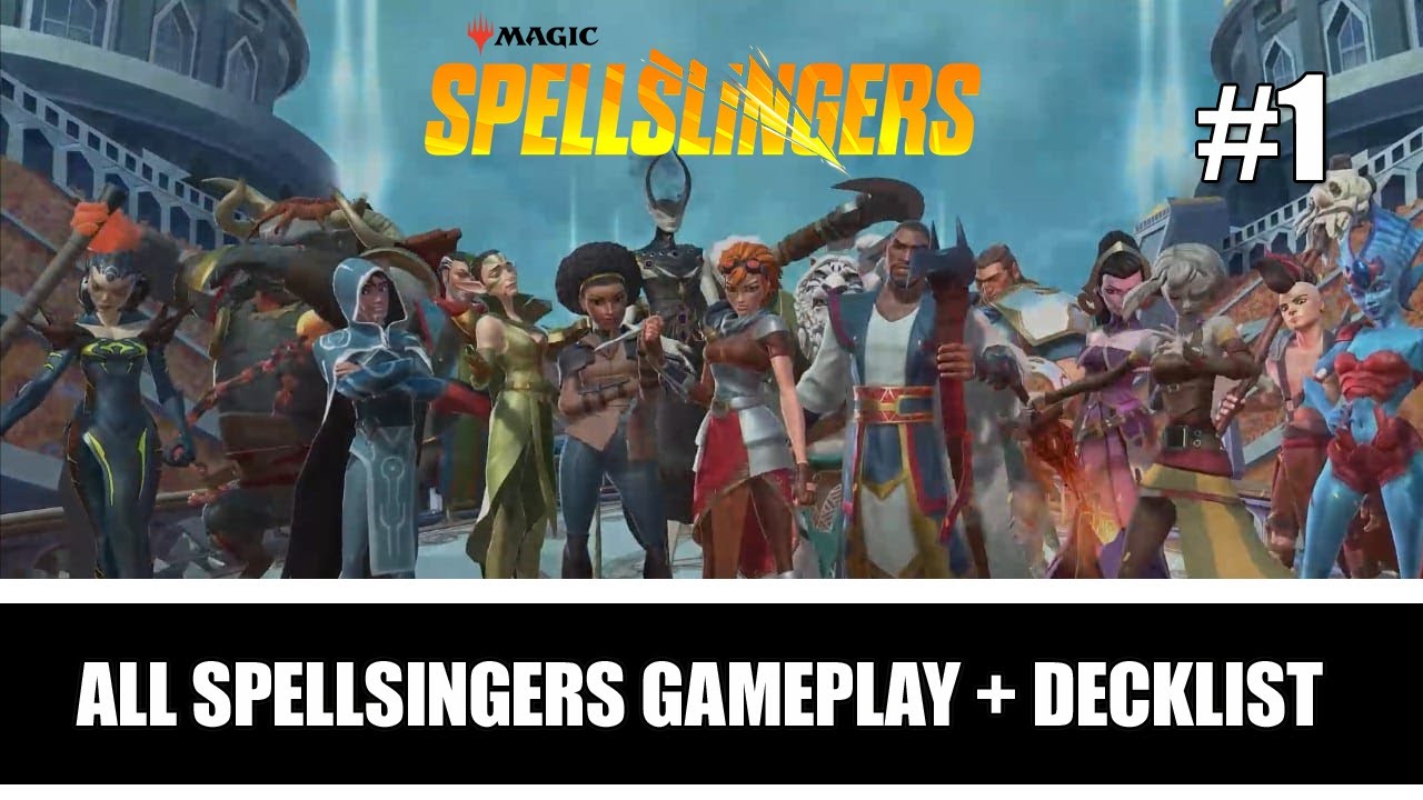 FAREWELL, SPELLSLINGERS! - All Spellslingers Gameplay with Decklist - Magic Spellslingers #1