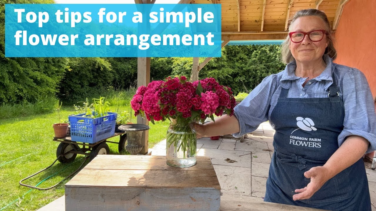 Top tips for a simple flower arrangement