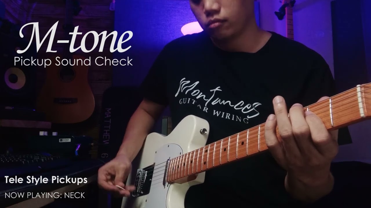 M-tone Telecaster pickups - official demo