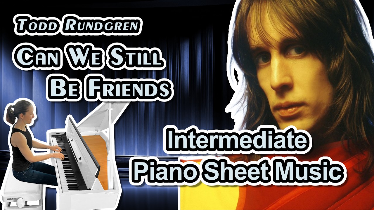 Can We Still Be Friends (Robert Palmer Version) - Intermediate Piano Sheet Music