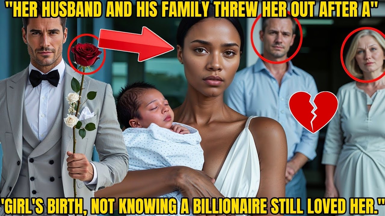 HER HUSBAND AND FAMILY THREW HER OUT AFTER A GIRL'S BIRTH, NOT KNOWING A BILLIONAIRE STILL LOVED HER