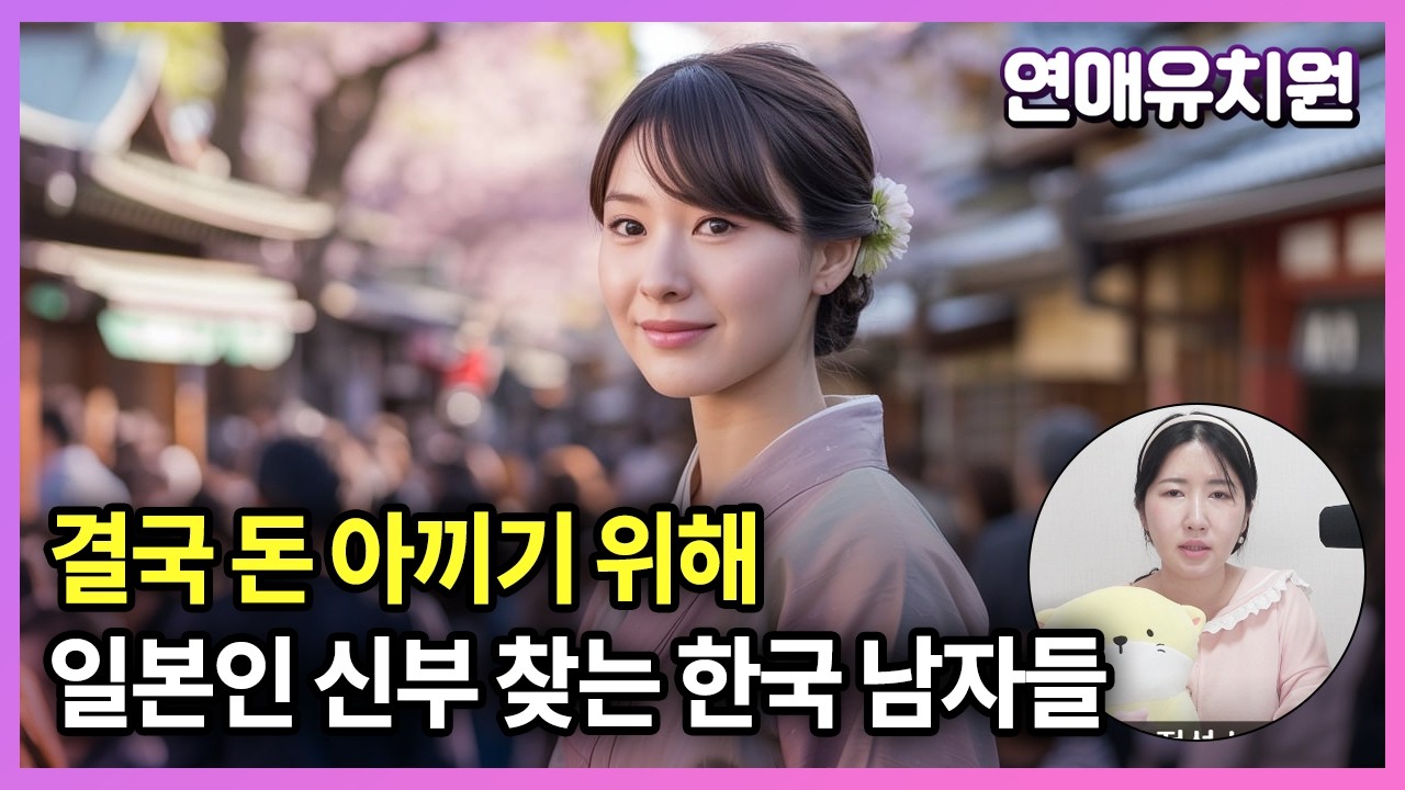 결국 다 '돈 때문에' 일본인 신부 찾는 한국 남자들. 기사 논란