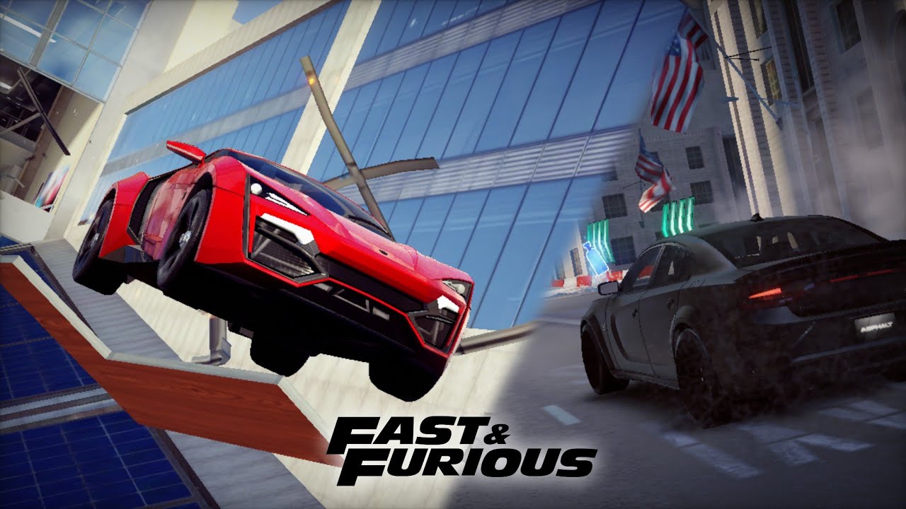 ASPHALT LEGENDS Splistream MP2 (but FAST & FURIOUS) | Asphalt Legends / Dodge Charger SRT Hellcat