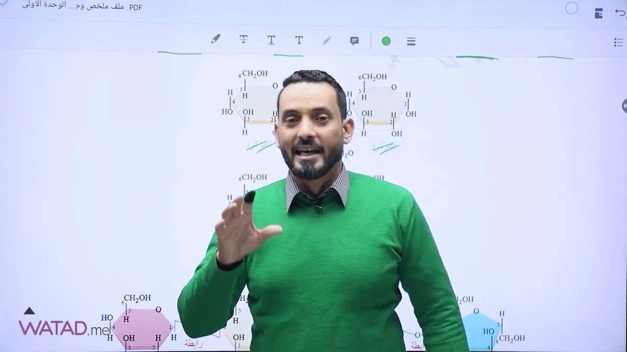 مراجعة الوحدة الاولى كامل لمادة ( العلوم الحياتية ) الأستاذ :- أسامة شعبان