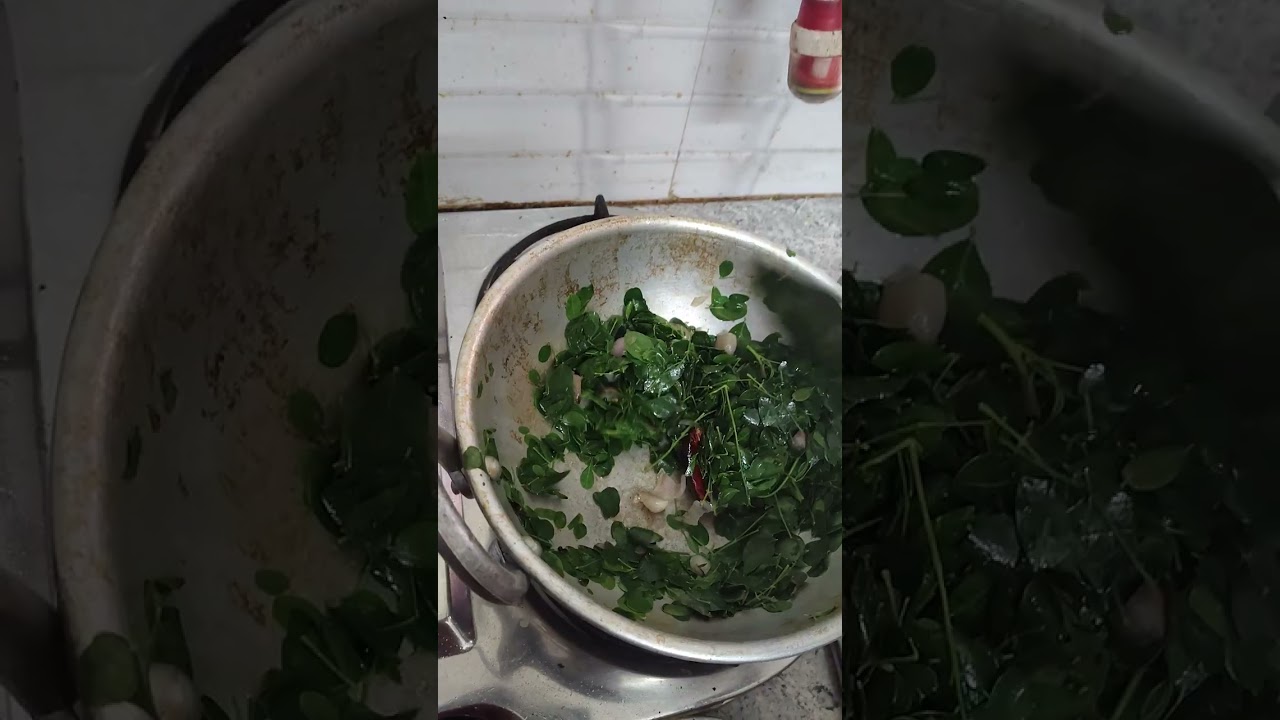 Mirugai keerai poriyal # healthy receipe # hair growth # immunisation