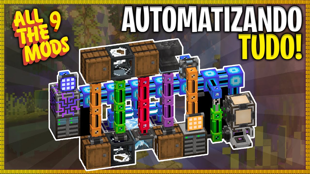 COMO AUTOMATIZAR QUALQUER COISA USANDO O APPLIED ENERGISTICS ! Minecraft Survival com Mods #12