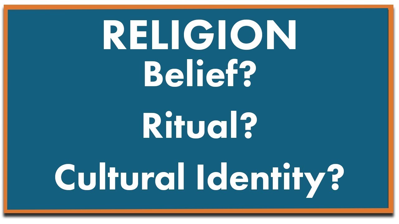 What Does it Mean to Be Religious?