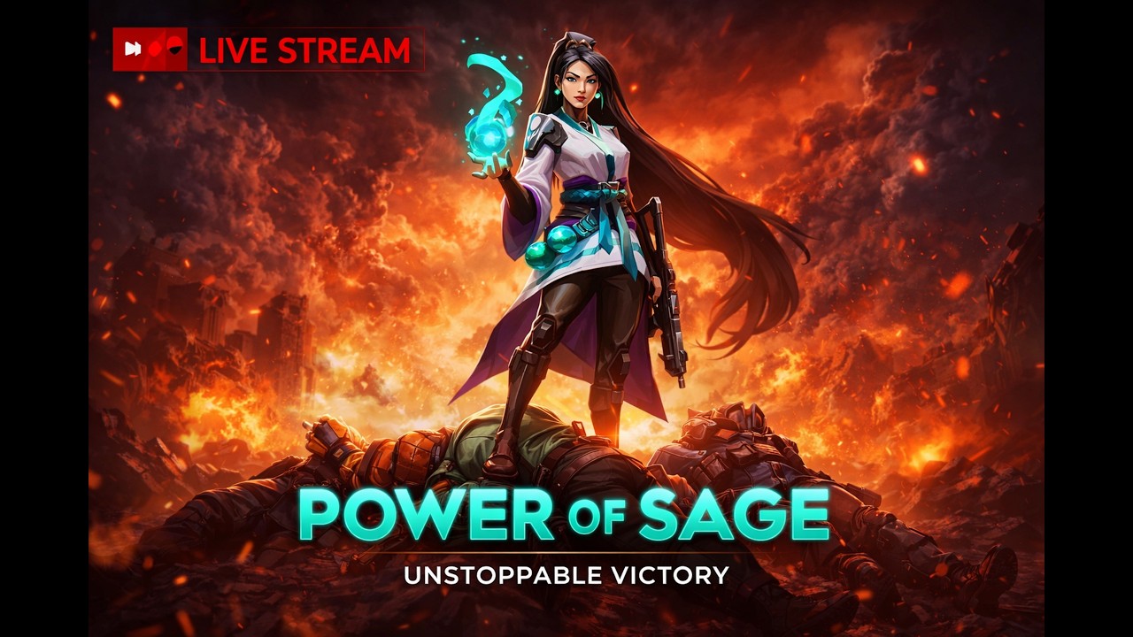🔴 Unstoppable Sage | Valorant Live #r9gaming