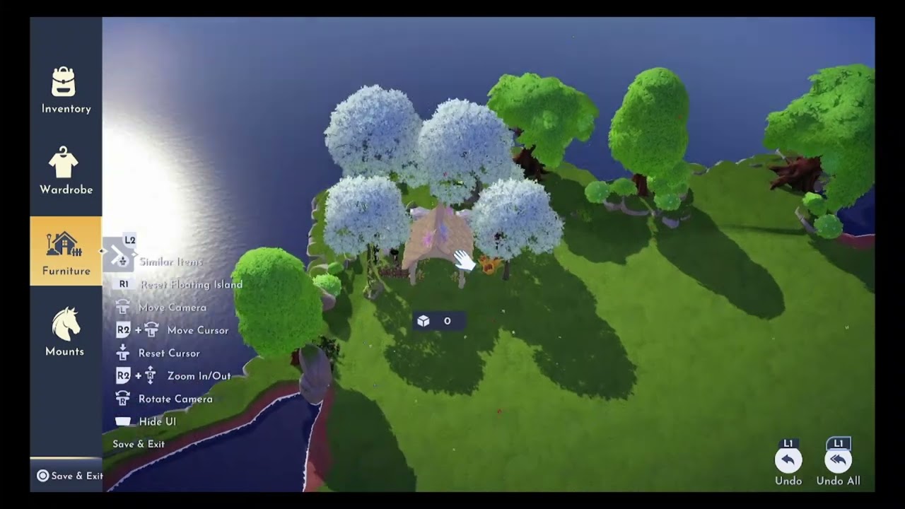Designing a storage island, Dreamlight Valley