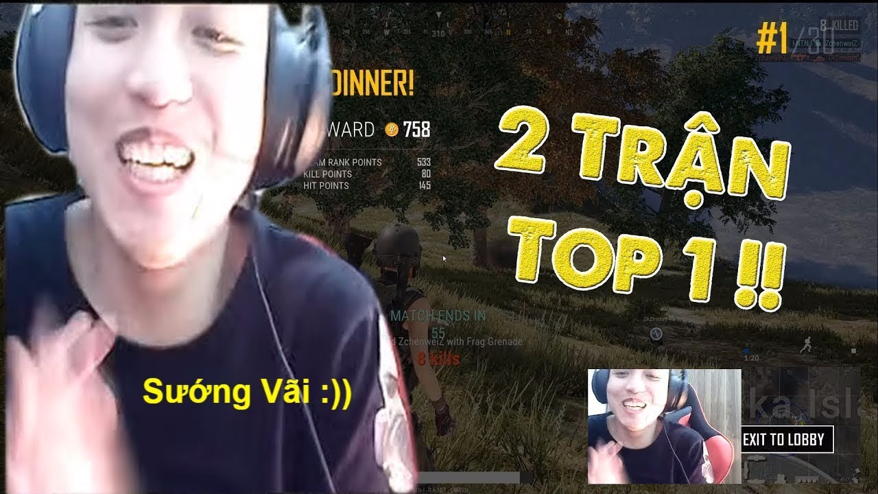 NTN - Bình Luận PUBG Tập 1: Lần Đầu Chơi PUBG Được 2 Trận Top 1 Liên Tiếp !
