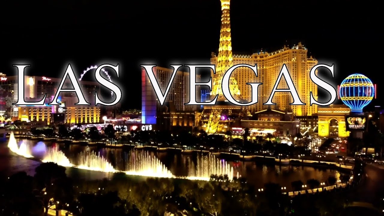 LAS VEGAS DRONE 4K las vegas strip by drone in 4k