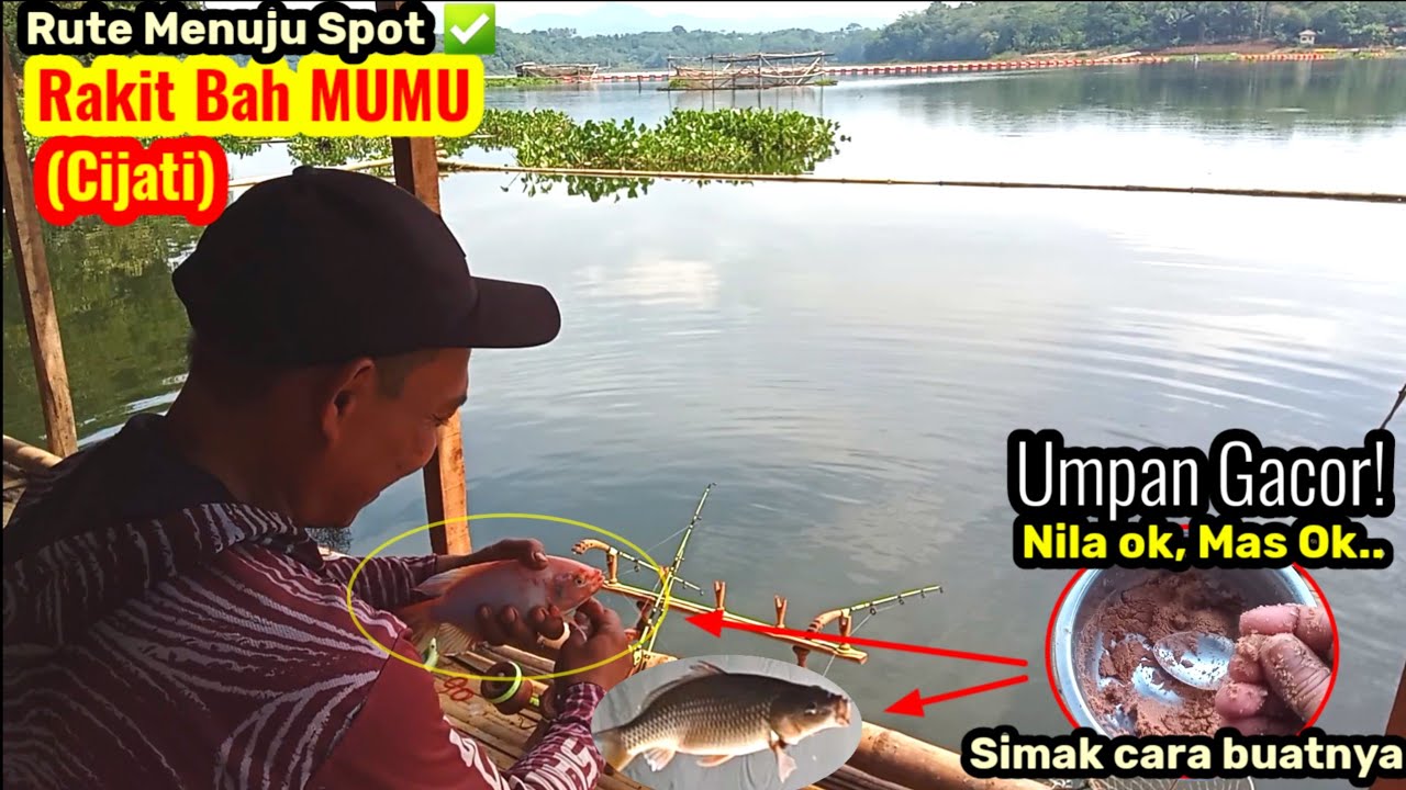 Simak campurannya! Racikan geleng ini sangat disukai nila & ikan mas || RAKIT BAH MUMU (CIJATI)