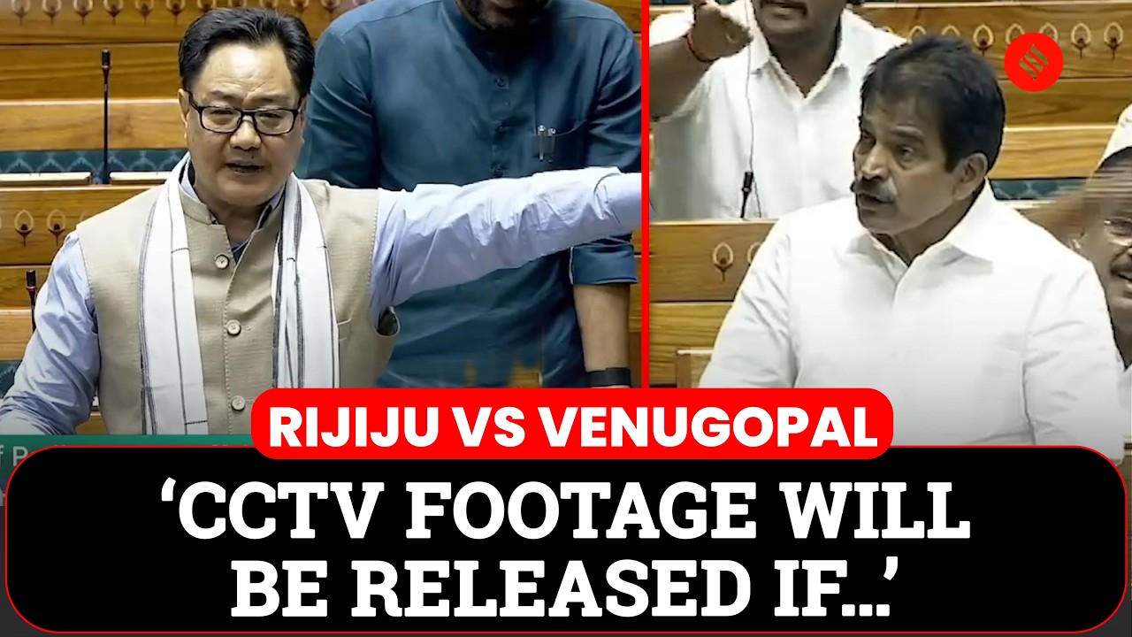 KC Venugopal Questions Speaker’s Claim on ‘Attack On PM Plot’, Rijiju Warns of CCTV Footage