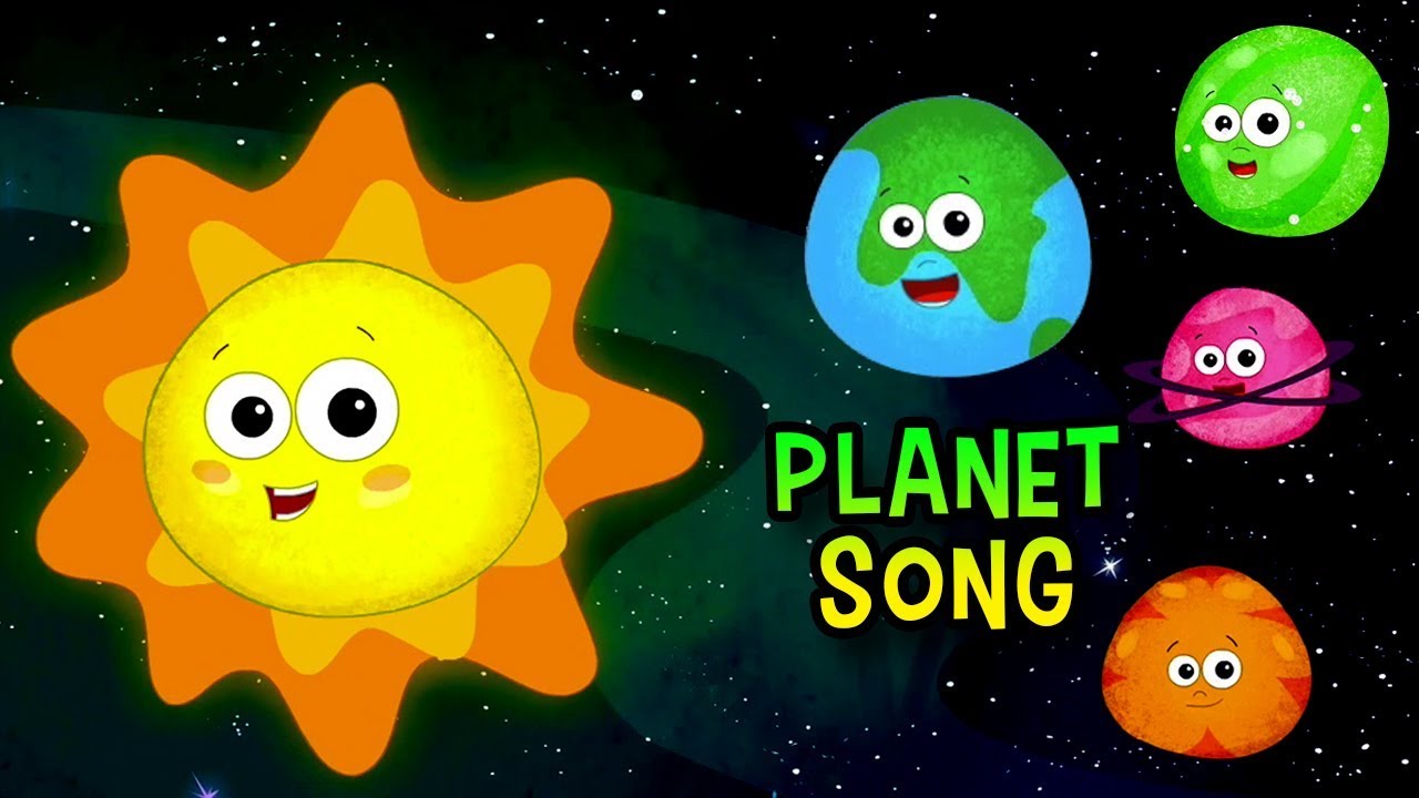 canción planeta | sistema solar canción | Kids Rhymes | Planet Song | Crayons Nursery Rhymes Español