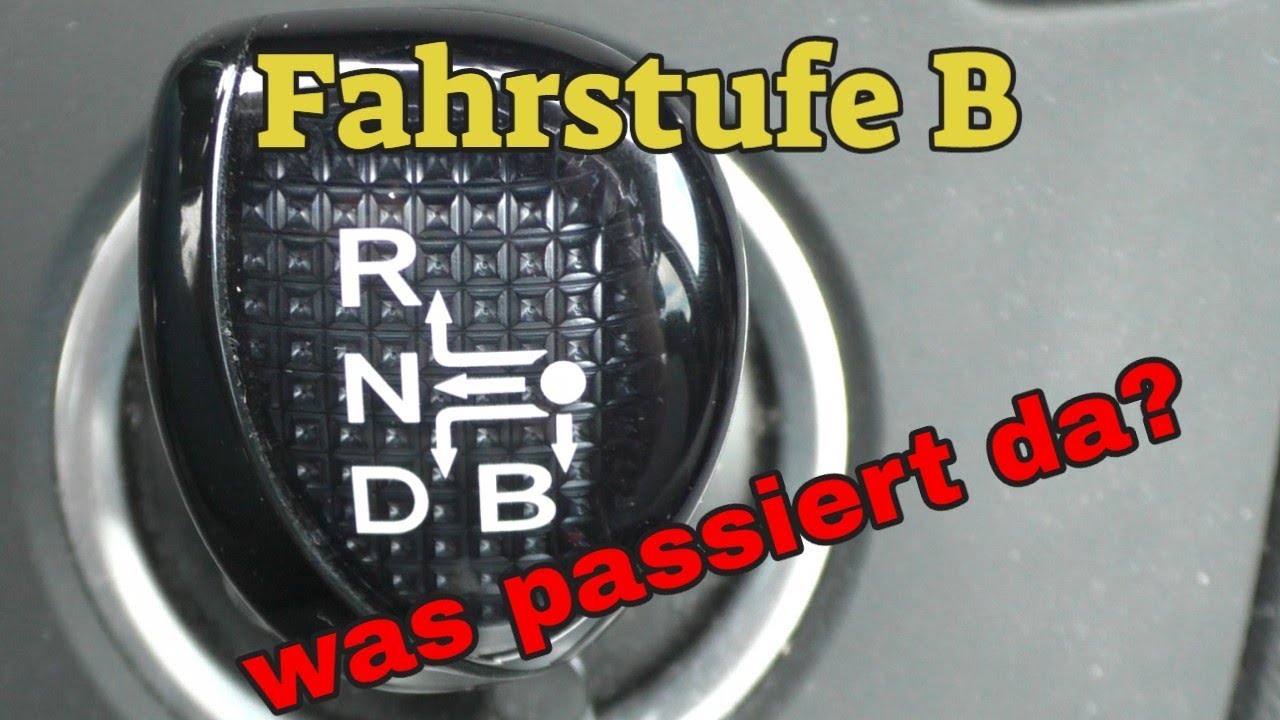 Fahrstufe B - was passiert da? - Toyota Auris Hybrid