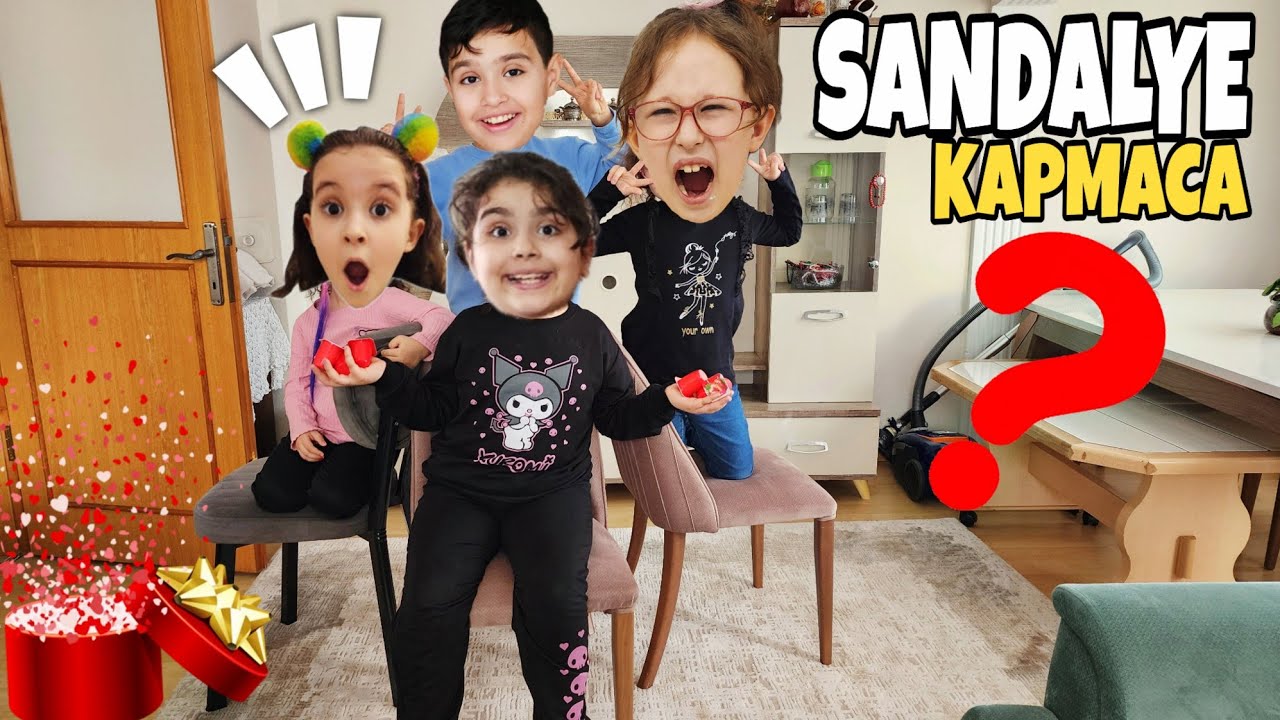 BAHAR BANU ALYA VE KUZENLERI İLE SANDALYE KAPMACA OYNADI !! BAKALIM ÖDÜLÜ KİM KAZANDI ?!