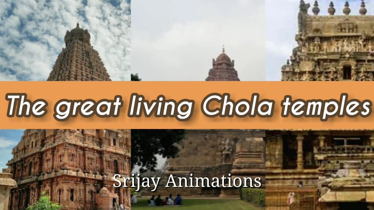 THE GREAT LIVING CHOLA TEMPLES | Srijay Animations