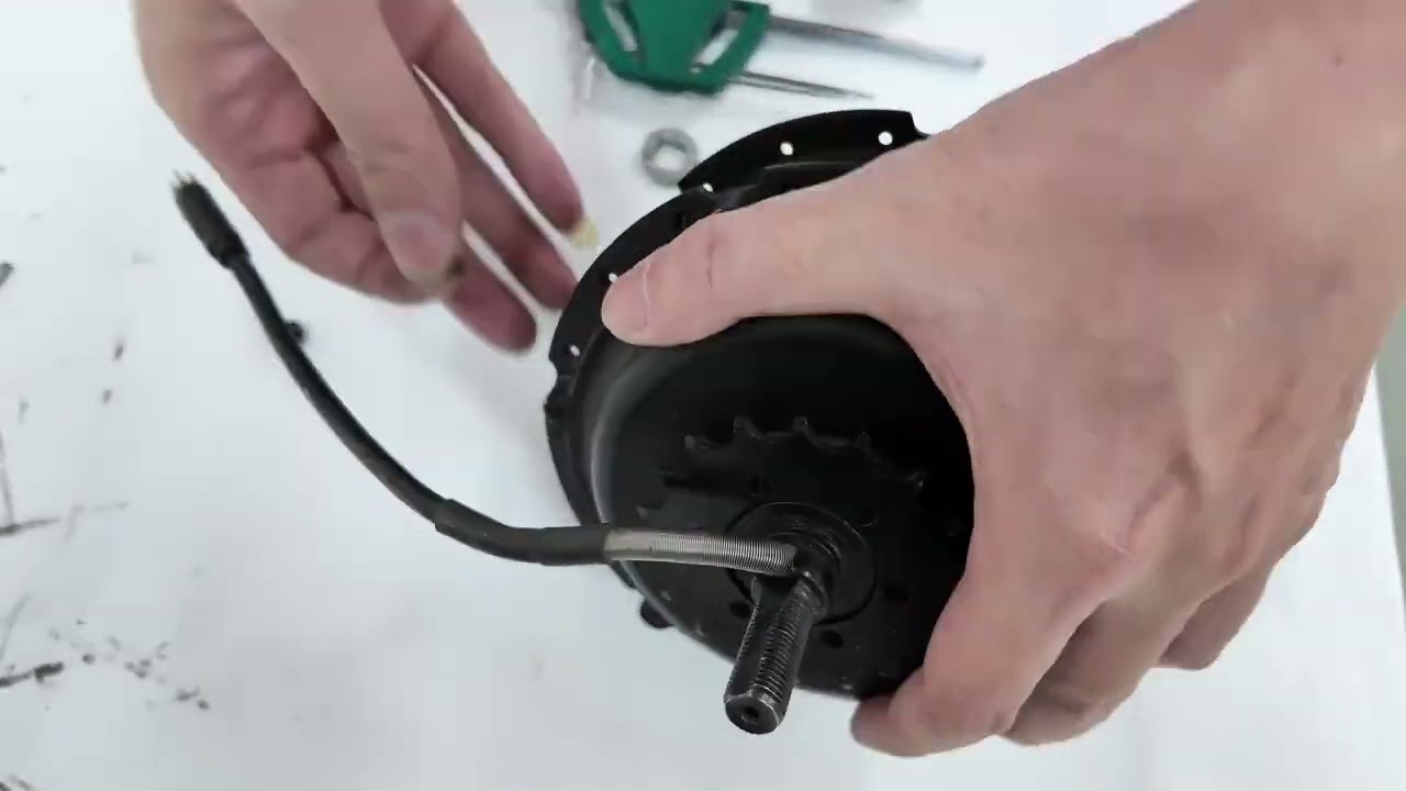 How To: Replace the Electric Tricycle Rear Hub Motor