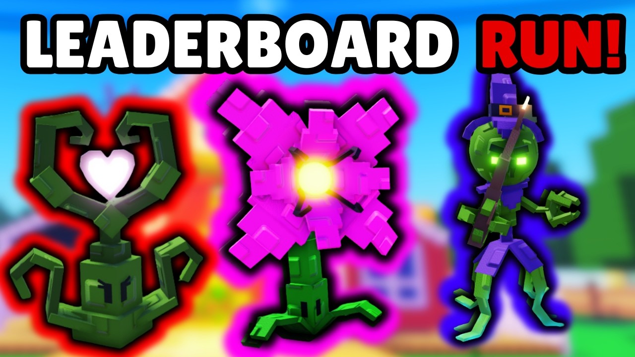 Can Our OP TEAM TOP TOXIC FACILITY LEADERBOARD In Garden Tower Defense!