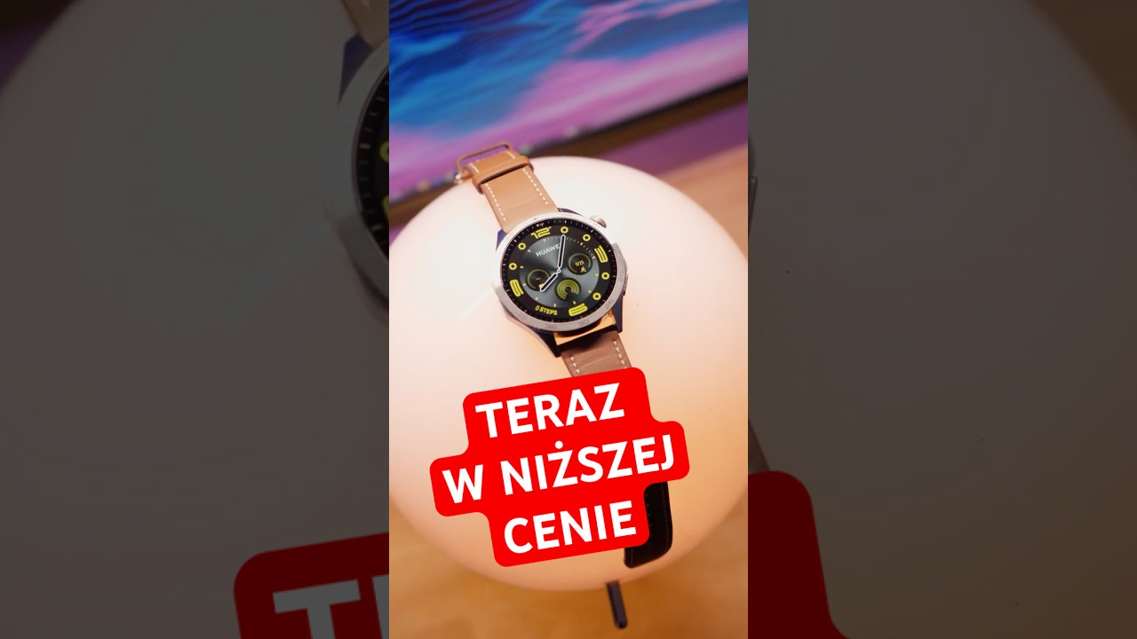Świetny HUAWEI Watch GT4 ⌚ w niższej cenie na Święta 🎄🎁 [WSP&Oacute;ŁPRACA PŁATNA]