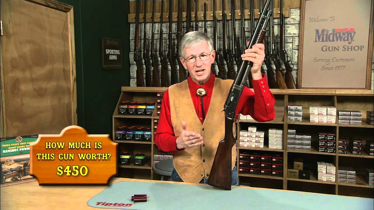 The Winchester Model 1897 Takedown Pump Action Shotgun