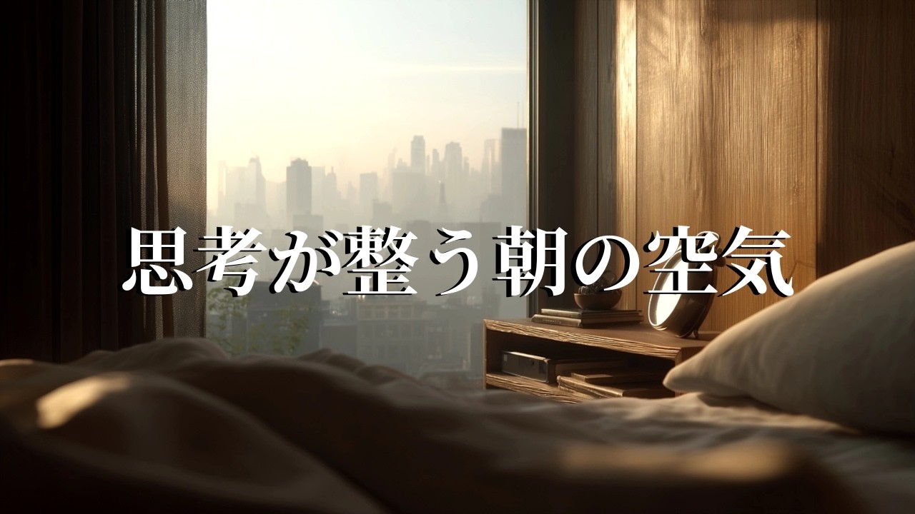 朝の空気と整う思考。上質なR&Bプレイリスト【洋楽】🎧