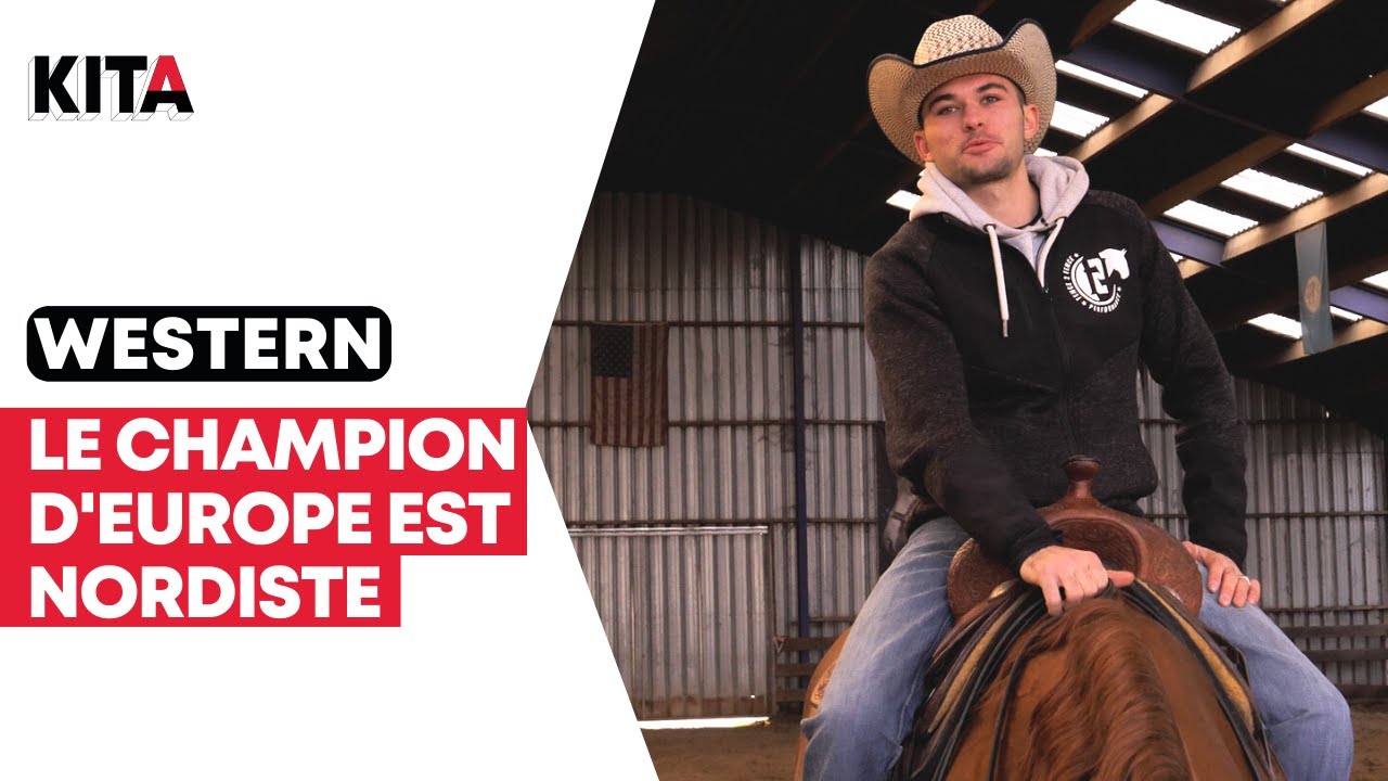 Cavalier western : le champion d’Europe est nordiste
