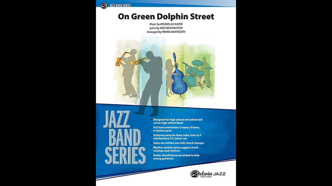 On Green Dolphin Street, arr. Frank Mantooth – Score & Sound