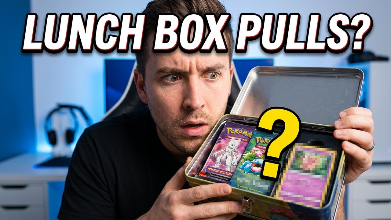 OPENING Pokémon Lunch Box for the First Time!
